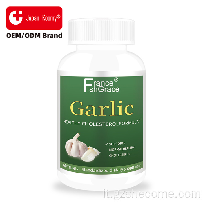 Estratto di aglio Shecome 60 capsule Supporto sano